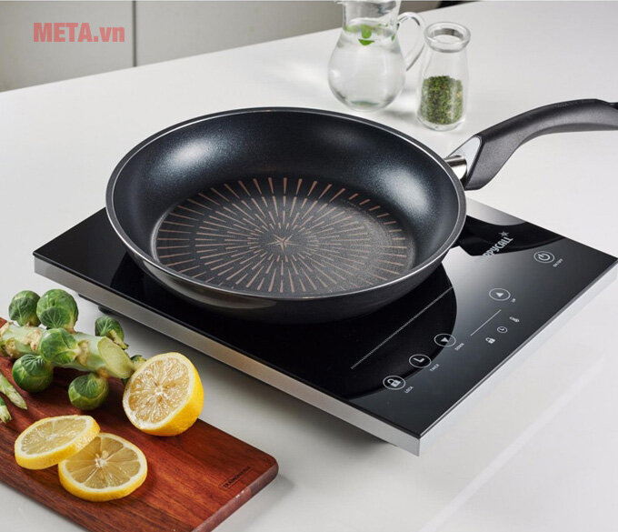 Chảo chống dính đáy từ HappyCall Titanium 28cm (3001-0072)