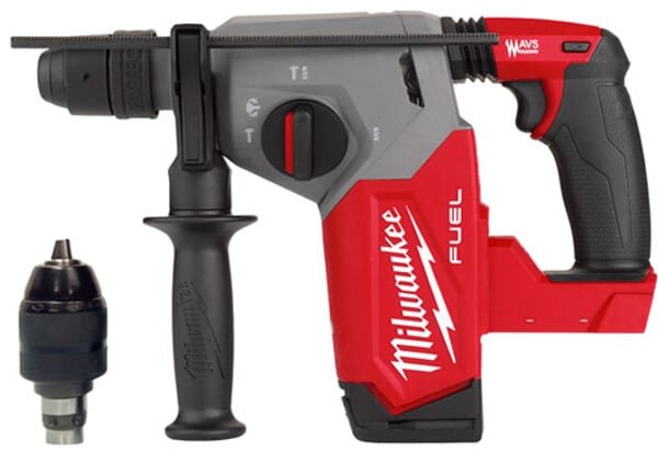 Hình ảnh máy khoan búa dùng pin 18V Milwaukee M18 FHX-0X0 Hình ảnh máy khoan búa dùng pin 18V Milwaukee M18 FHX-0X0