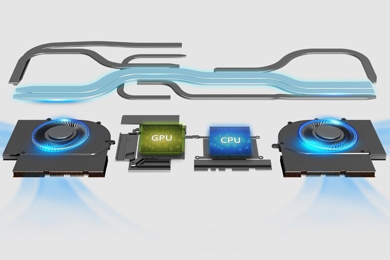 MSI Creator 16 AI A1VHG-079VN tản nhiệt hiệu quả