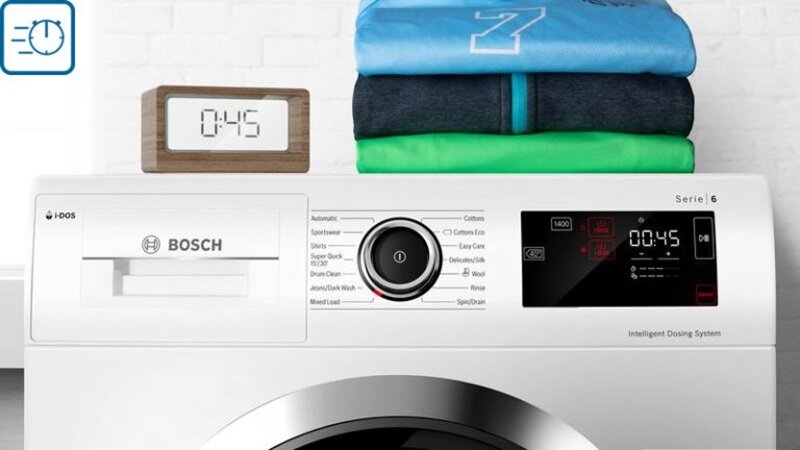 máy giặt Bosch Serie 4 WAJ20180SG công nghệ giặt