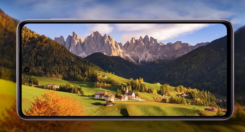 Điện thoại Samsung Galaxy M54 5G màn hình