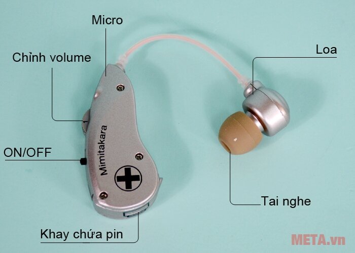 Máy trợ thính Mimitakara UP-6B51
