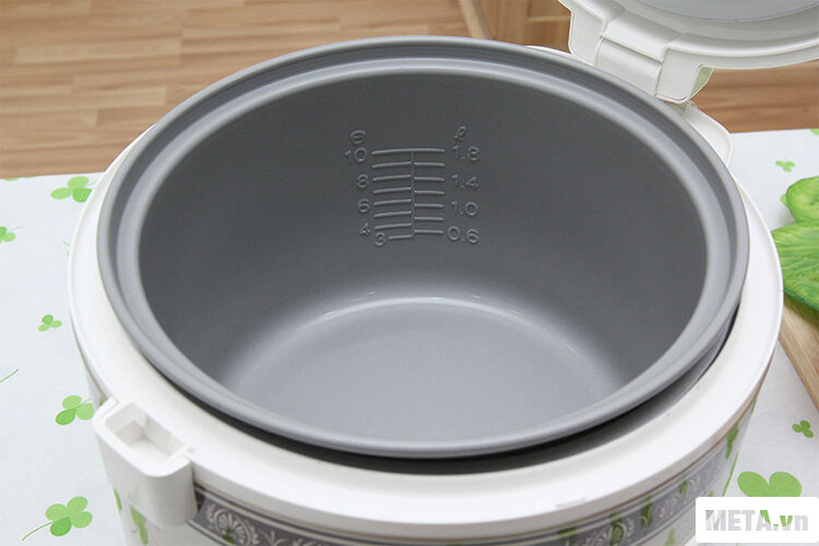 Nồi cơm điện Sharp nắp gài KS-N18ETV 1,8 lít