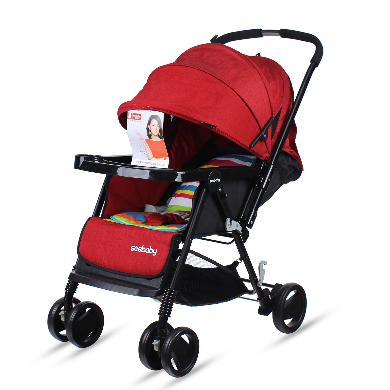  Xe đẩy Seebaby T11A màu xanh