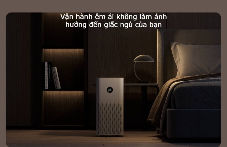 Máy lọc không khí Xiaomi Mi Air Purifier 3C vận hành êm ái