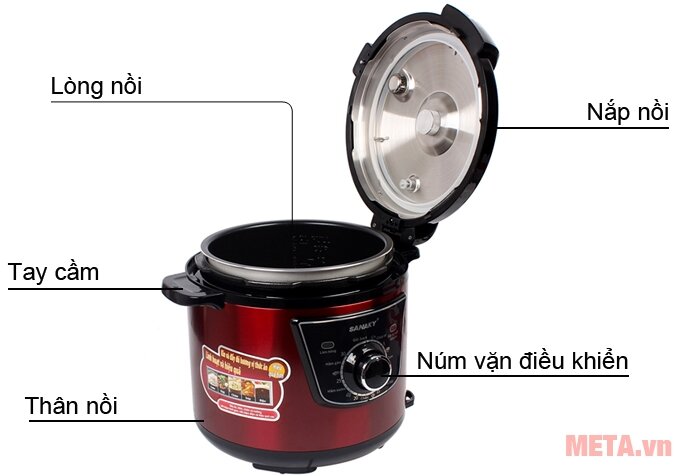 Nồi áp suất Sanaky SNK-54C