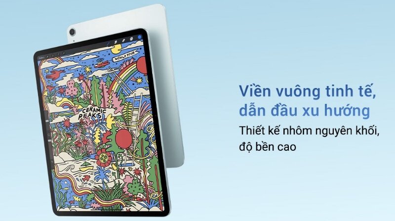 Máy tính bảng iPad Air 6 M2 11 inch wifi 512GB  thiết kế