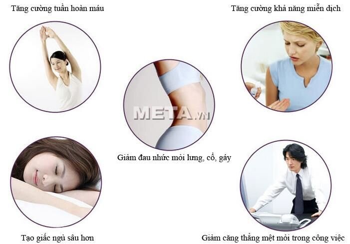 Đệm massage đa năng Maxcare Max-635 Plus