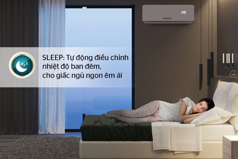 Điều Hòa Sunhouse 9000 BTU 1 Chiều SHR-AW09C310 Gas R-410A