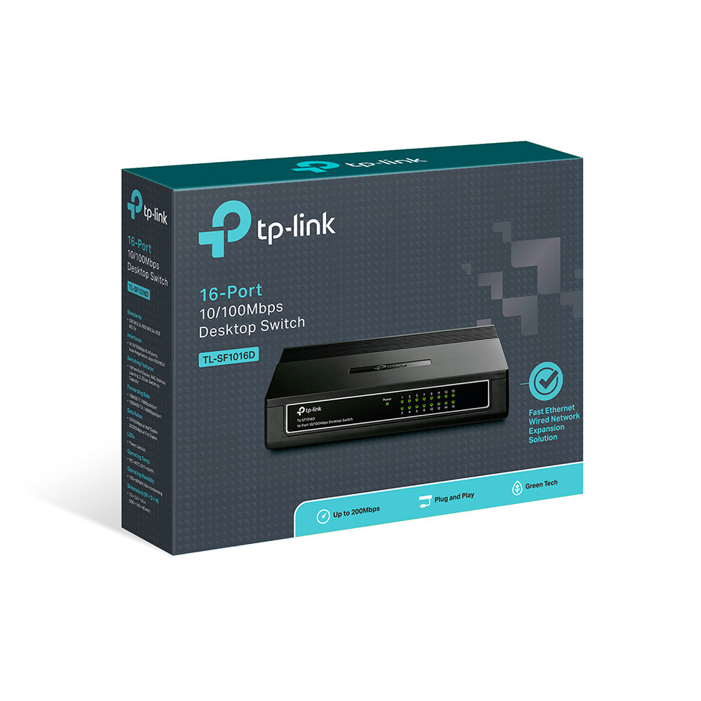 TP Link Switch 16 port (TL-SF1016D)