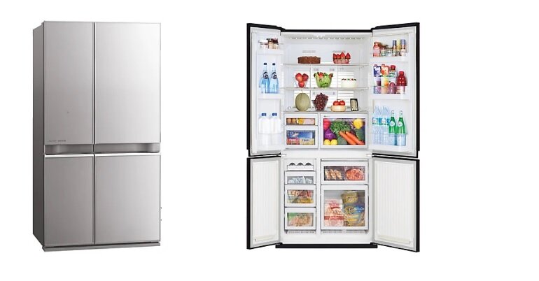 Tủ lạnh Mitsubishi Inverter 635 lít MR-LA78ER-GSL