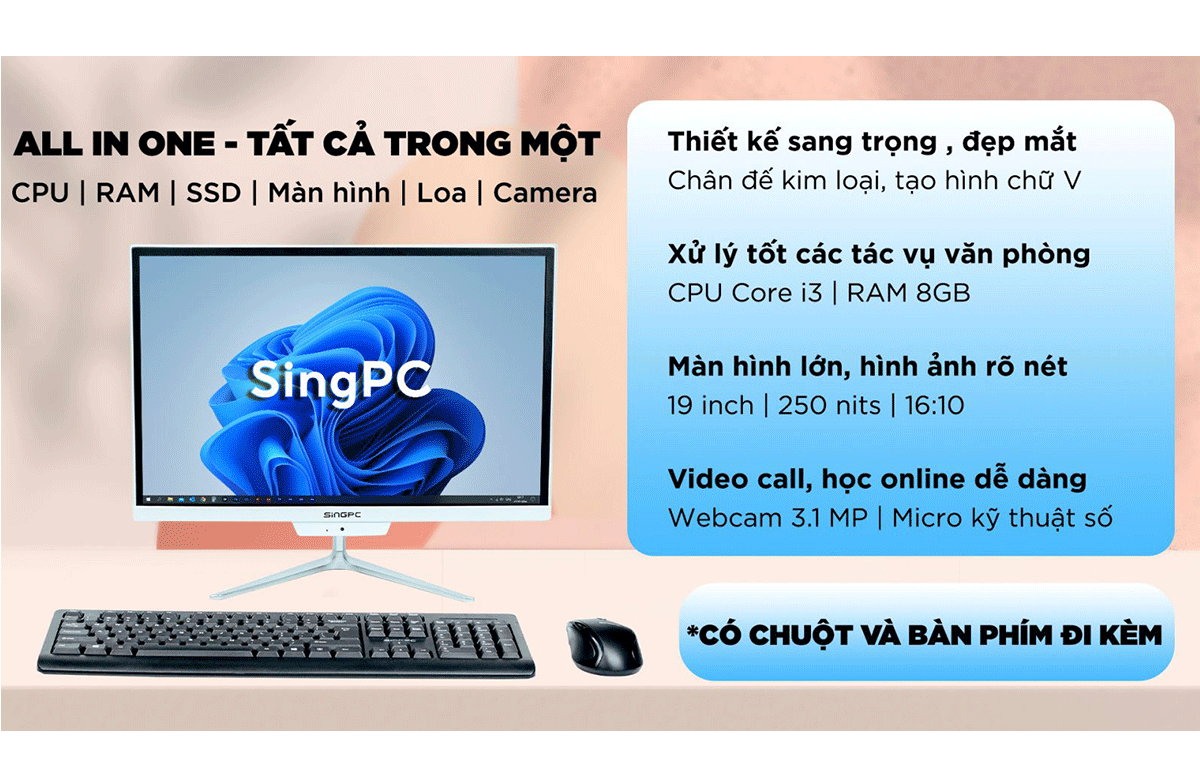  All in one SingPC M19 