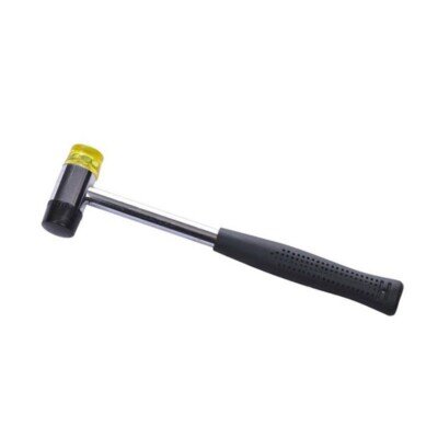 Búa 2 đầu nhựa vàng trắng (cán thép bọc nhựa) 40mm Asaki AK-9521