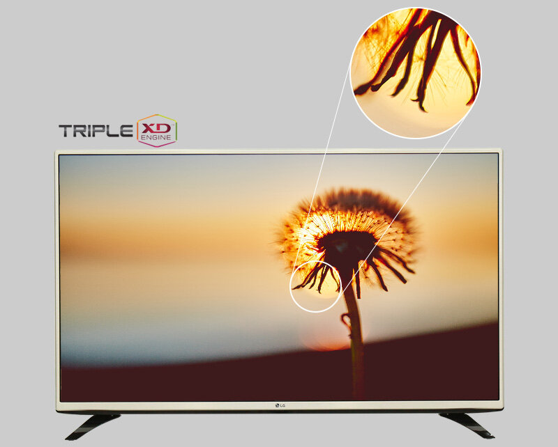 Tivi LG 43 inch 43LH540T - Chip xử lý hình ảnh LG Triple XD Tivi LG 43 inch 43LH540T - Chip xử lý hình ảnh LG Triple XD