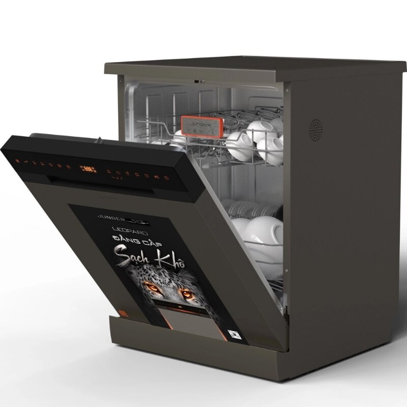 Máy rửa bát 15 bộ Junger DWJ-163-MS