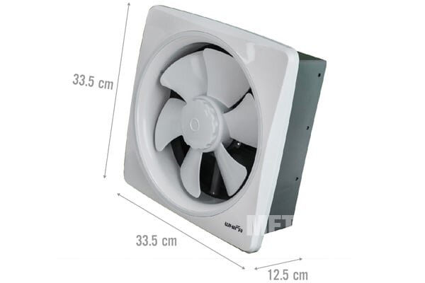 Hình ảnh quạt thông gió âm tường Whifa VDS-25WK Quạt thông gió