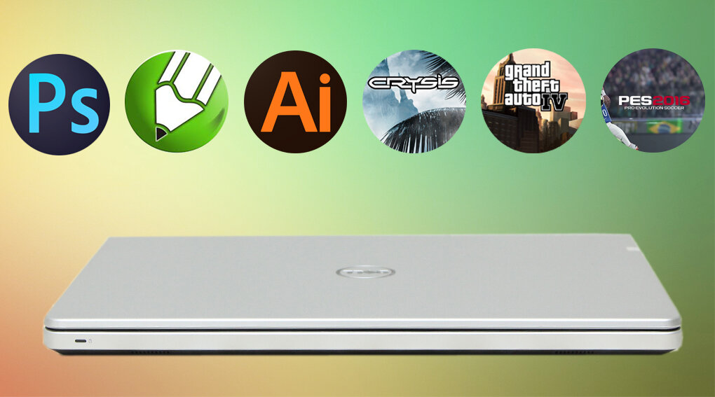 Laptop Dell Inspiron 5459 i7 6500U/4GB/1TB/VGA 4GB/Win10/Office365