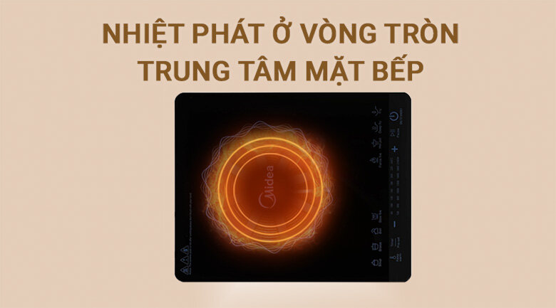 Bếp từ Midea MI-T2114DC Bếp từ Midea MI-T2114DC