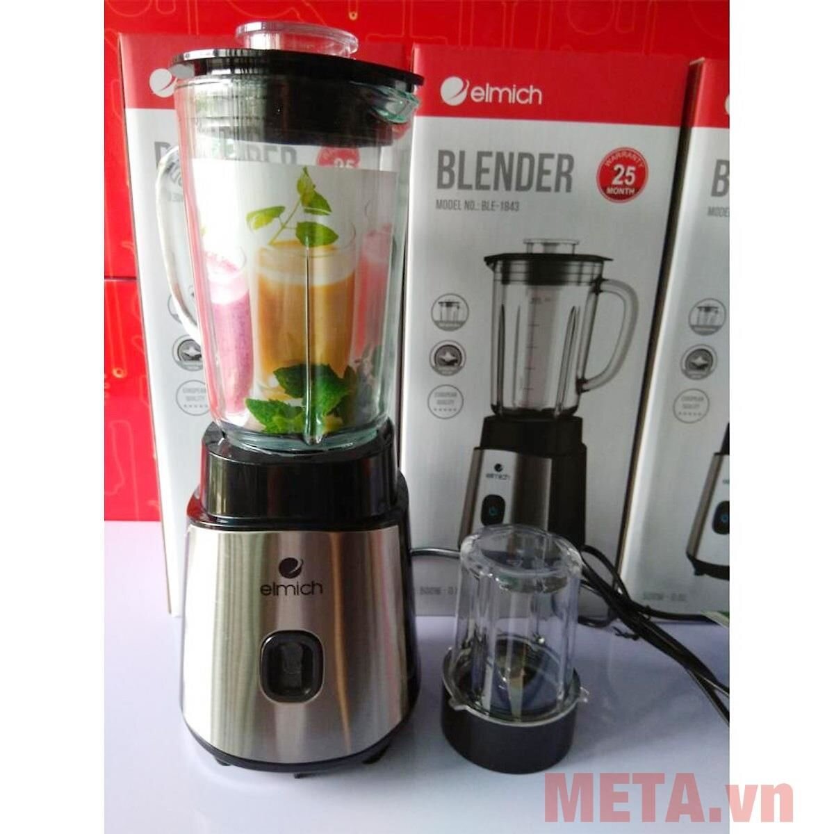 Máy xay sinh tố Elmich BLE-1843 (600ml)