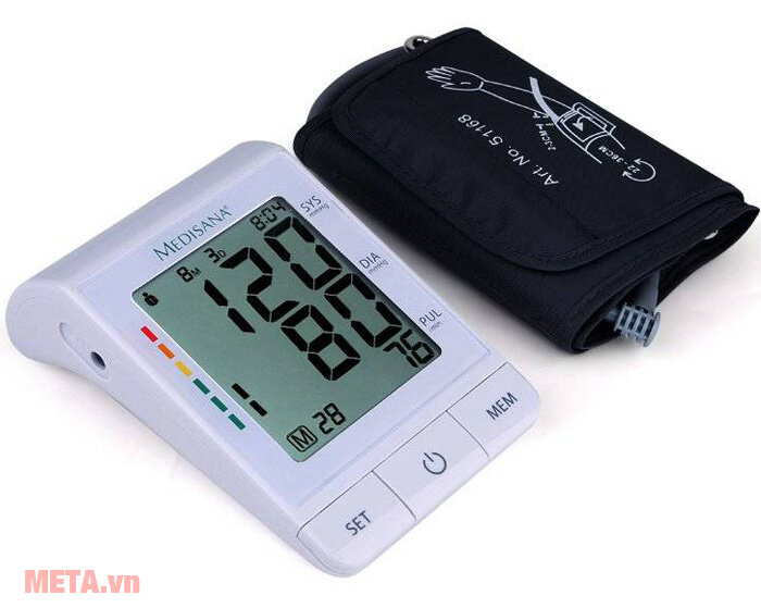 Máy đo huyết áp bắp tay Bluetooth Medisana BU 530