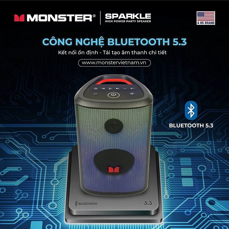 Loa Bluetooth Monster Sparkle
