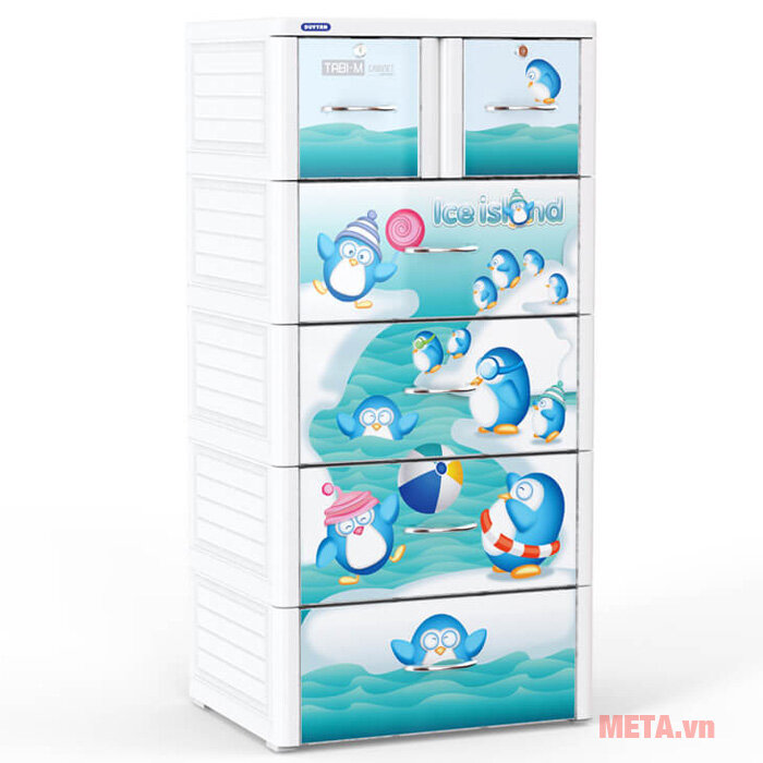 Tủ nhựa Tabi-M Duy Tân 5 ngăn Tủ nhựa Tabi-M Duy Tân 5 ngăn