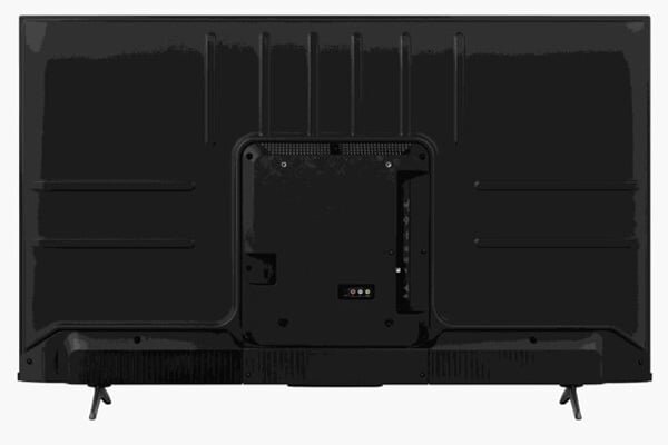 Mặt sau của tivi Hisense 65A6500H
