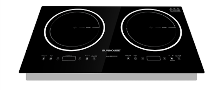 Bếp đôi điện từ Sunhouse SHB9003-EC có mức giá ~3 triệu