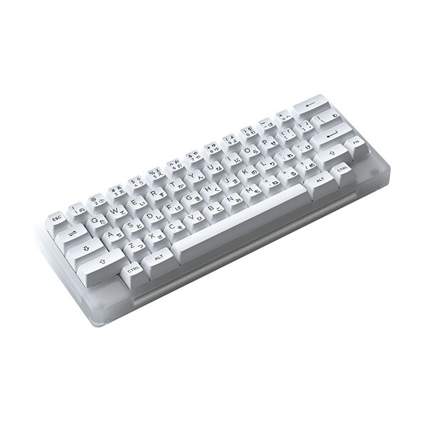 Bàn phím cơ AKKO ACR59 White Akko CS Jelly White Switch