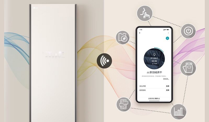 Tủ Chăm Sóc Quần Áo Thông Minh LG Styler S5BOC