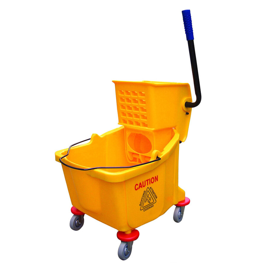 Xe vắt nước lau nhà 1 xô HiClean HC070 Xe vắt nước lau nhà 1 xô HiClean HC070