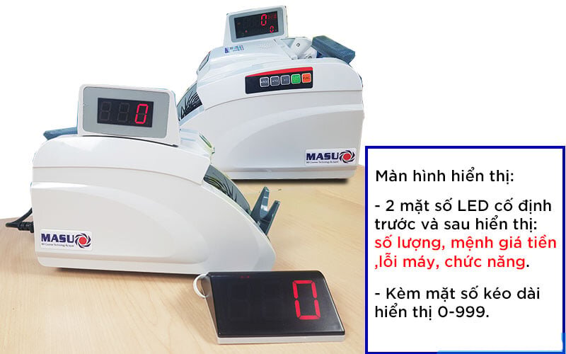 Máy đếm tiền phát hiện tiền giả