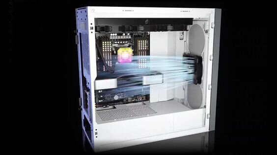 Corsair 5000D Airflow TG White (Ảnh 4)