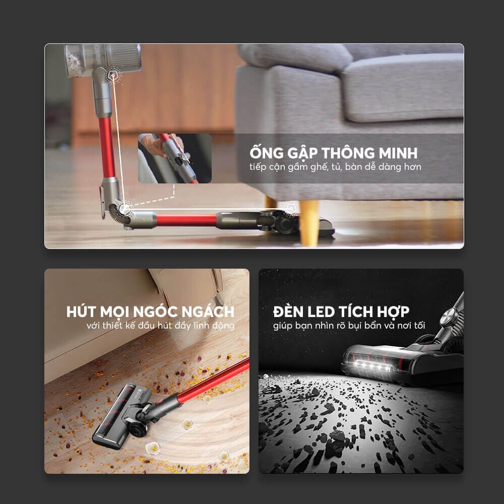 Máy hút bụi không dây Elmich