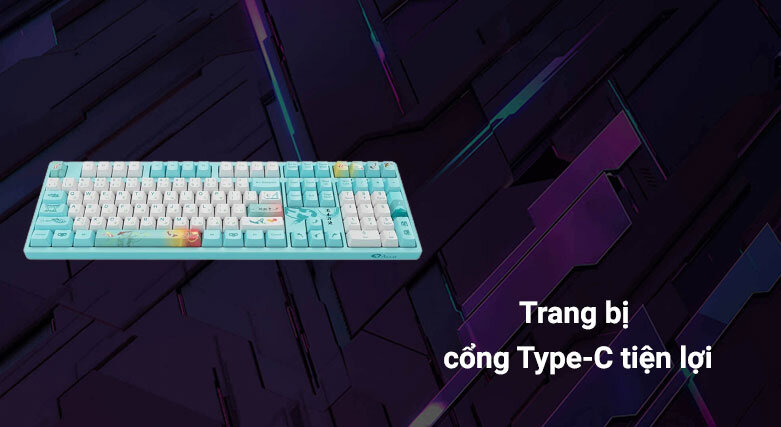 Akko 3108 v2 Monet's Pond (Akko Pink switch V2) | Bàn phím cơ Akko 3108 v2 Monet's Pond