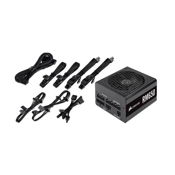 Nguồn máy tính Corsair RM650 650W 80 Plus Gold (Ảnh 1)