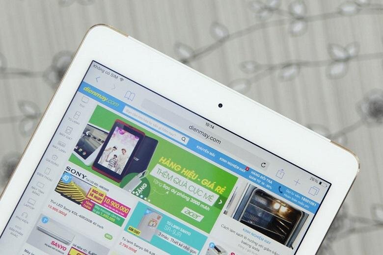 Máy tính bảng iPad Air 2 Cellular 128GB Máy tính bảng iPad Air 2 Cellular 128GB
