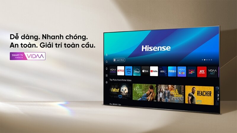 Smart Tivi Hisense 4K 55 inch 55Q6Q