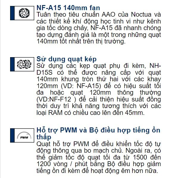 Fan CPU Noctua NH-D15S 