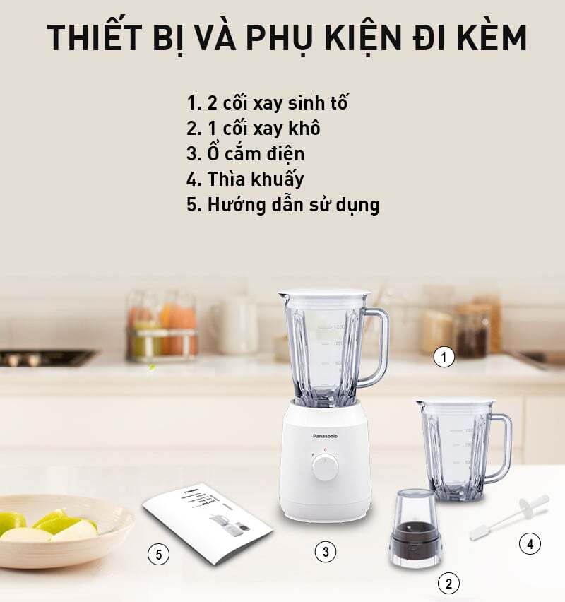 Máy xay sinh tố Panasonic EX10MX31WRA Máy xay sinh tố Panasonic EX10MX31WRA