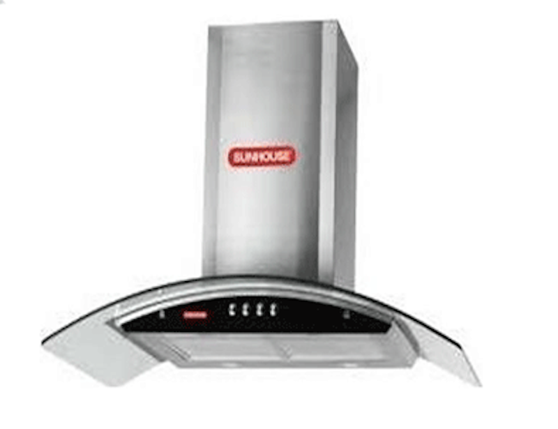 Máy hút mùi Sunhouse SHB6628 sở hữu thiết kế ống khói độc đáo