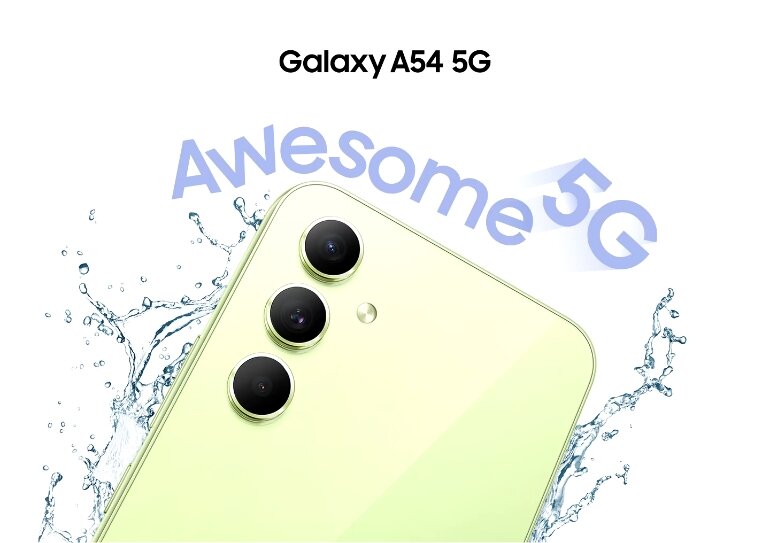 Điện thoại Samsung Galaxy A54 8GB/128GB thiết kế