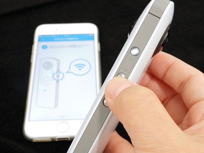 Máy Chụp Ảnh Ricoh Theta SC (Quay 360 độ, Màu Trắng)