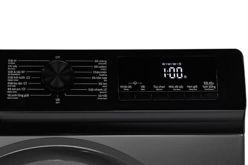 Máy giặt sấy Hisense giặt 9kg sấy 6kg WD90N1Y