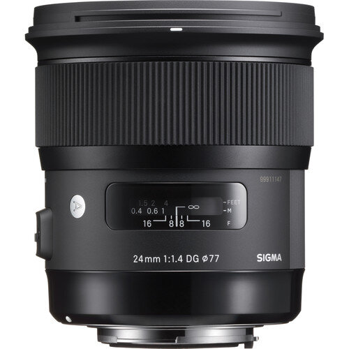 Ống Kính Sigma 24mm F1.4 DG HSM Art for Sony (Hàng Nhập Khẩu)