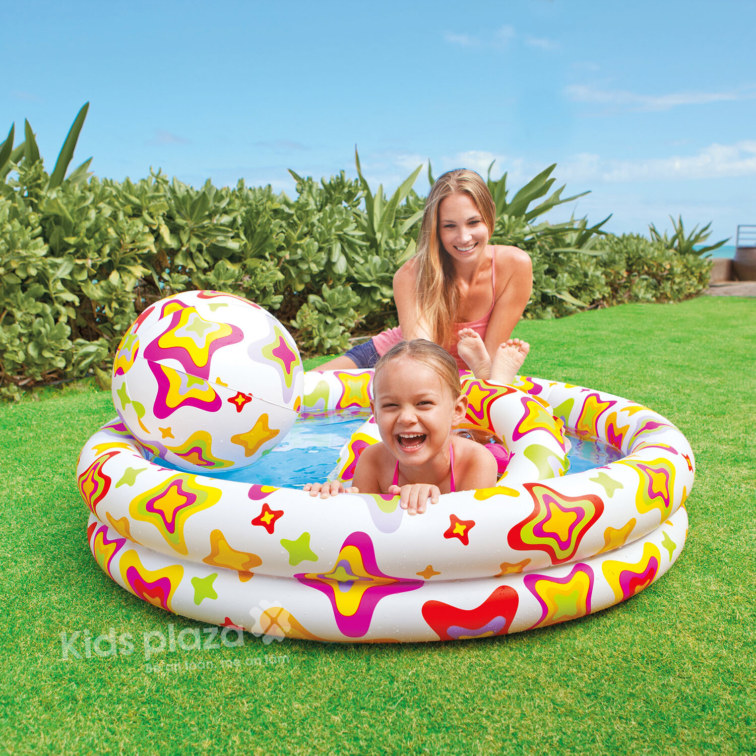  Bể bơi phao với 3 chi tiết chính hãng INTEX 59460