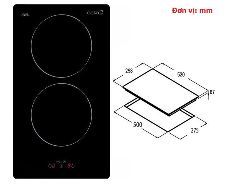 Bếp từ Cata I 302