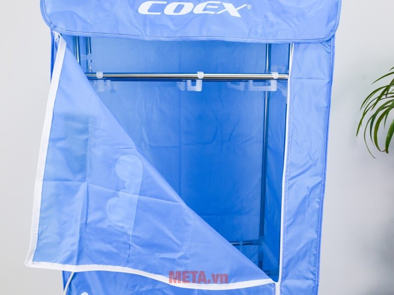 Máy sấy quần áo Coex CD-6109 được trang bị hệ thống khung treo chắc chắn
