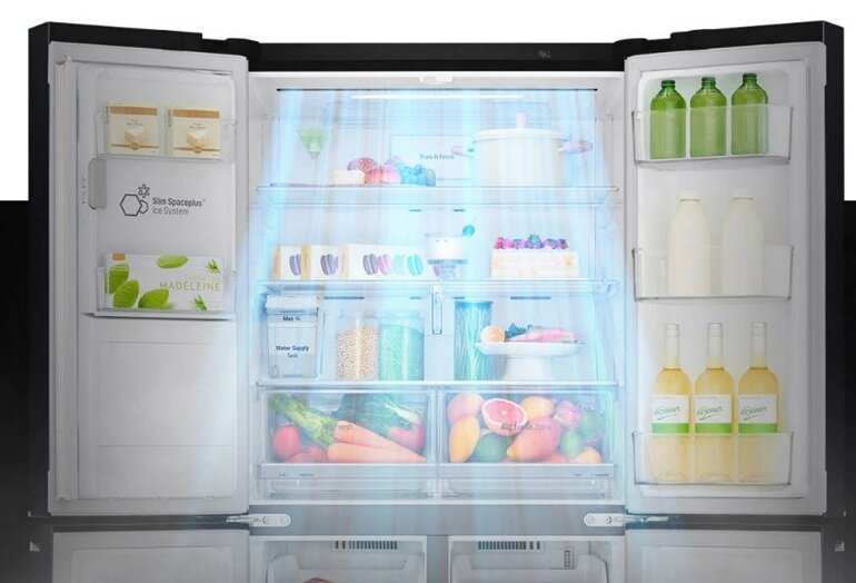 Tủ lạnh LG Inverter 494 lít GR-D22MB