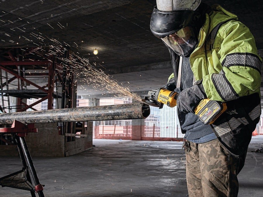 Máy sử dụng động cơ không chổi than Máy mài góc dùng pin Dewalt